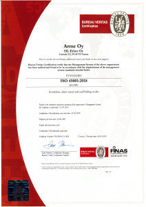 Certificate Iso 45001 (2)